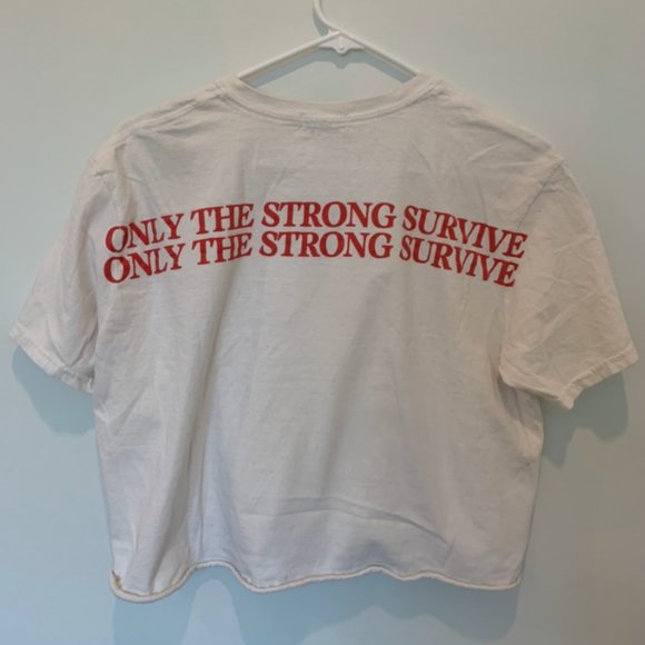 Urban Outfitters BDG Cropped White Shirt - Picture 2 of 2